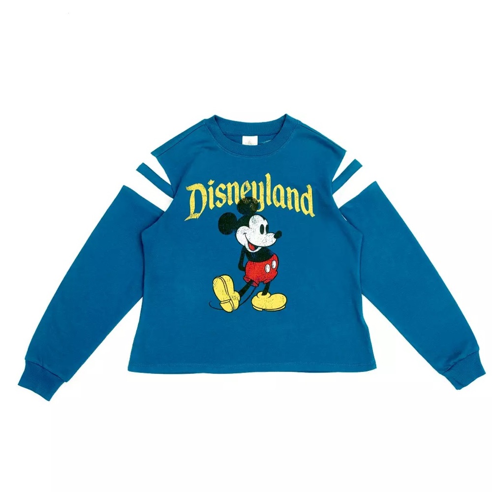 Disney Parks TEAL Mickey SWEATSHIRT